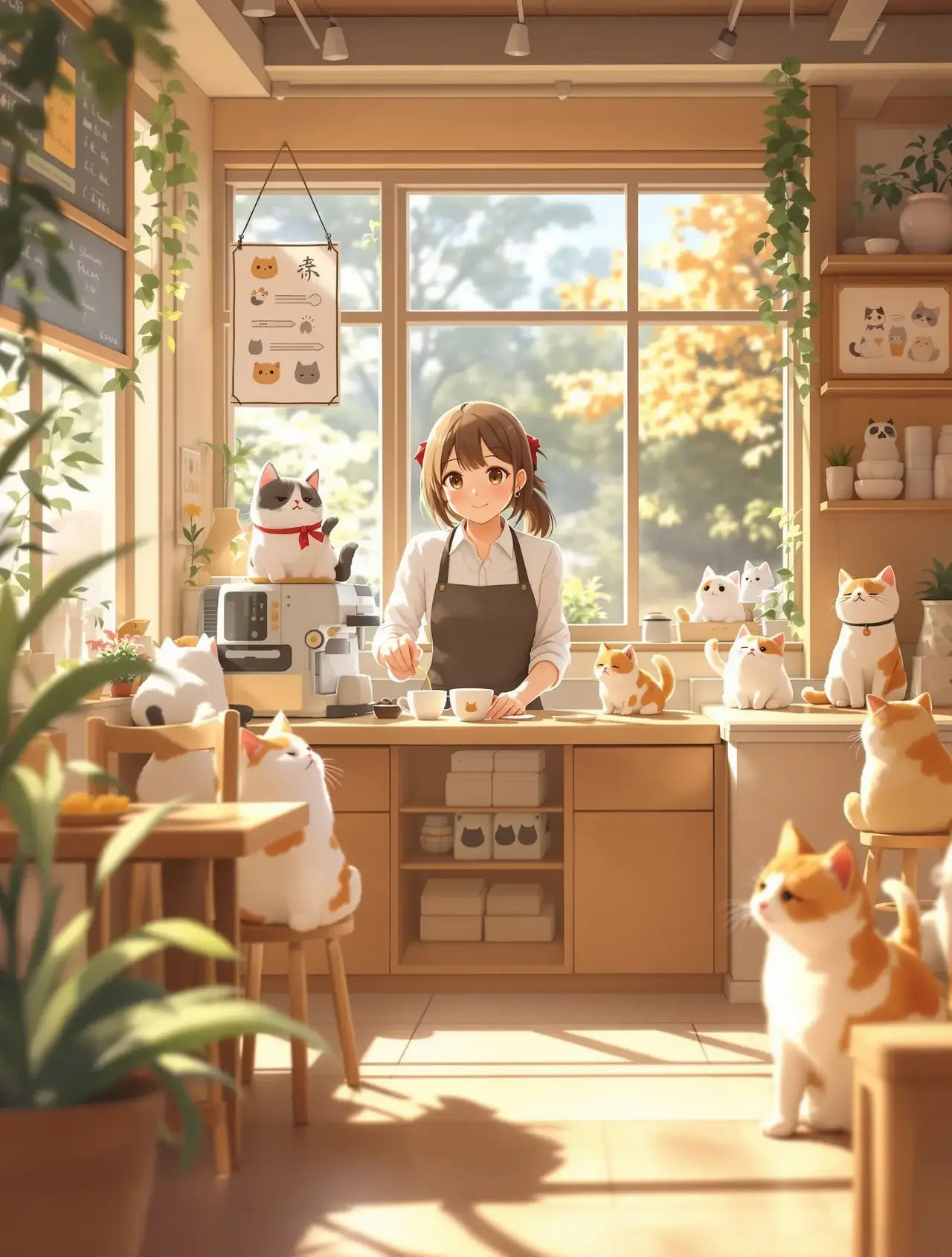 猫咪咖啡馆